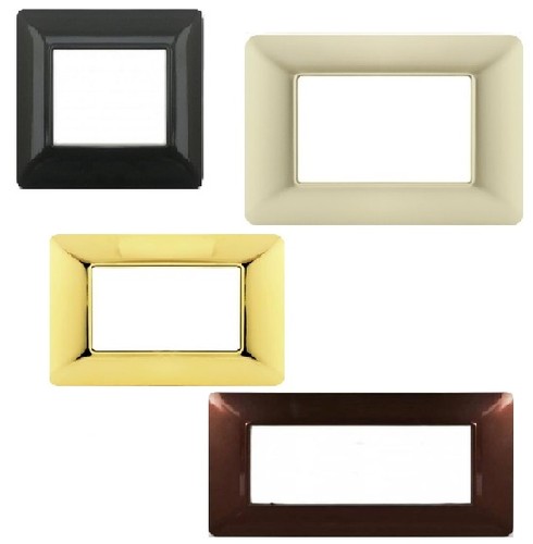Placca pvc compatibile serie - placca,