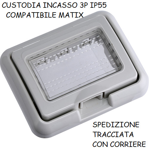 Supporto idrobox ip55 placca - supporto,