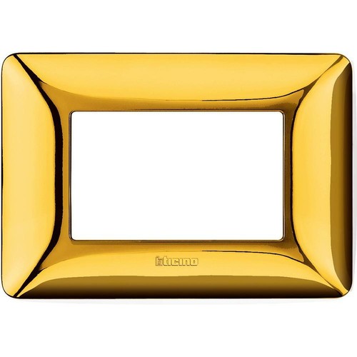 Bticino matix placca 3p oro - bticino,