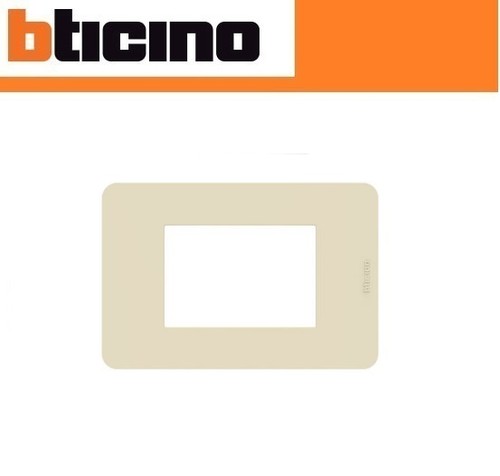 Placca avorio bticino - placca, 3p