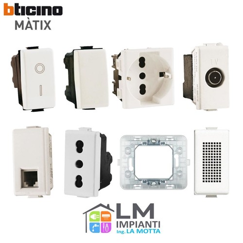 Stock bticino matix presa - matix, (presa