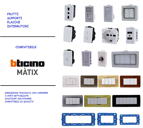 Bticino serie compatibile - bticino,